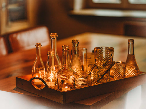 Prosecco Windlicht ✨glitzernd & funkelnd 🌟