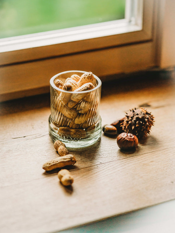 Glas mit schräger Struktur - nicht nur für schräge Vögel