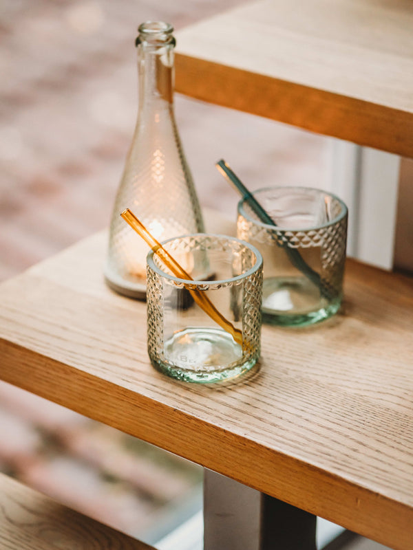 Windlicht 🌟 mit funkelndem Reliefschliff ✨ edel & wunderschön