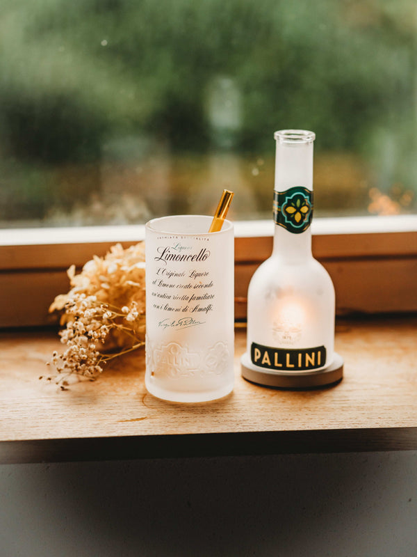 Limoncello Glas 🍋 witzig & wunderbar