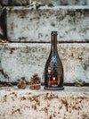 Prosecco Spumante Windlicht - witzig & edel in einem - gefertigt aus der Pizzolato Flasche