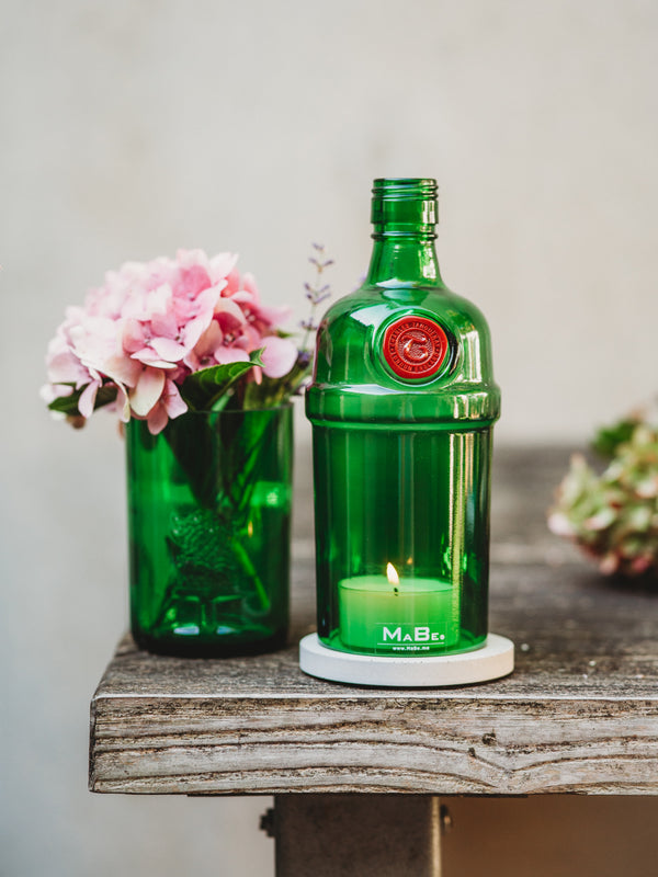 Gin Windlicht - for all Ginlovers - eco green