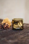 Whisky Glas - in rauchgrau aus dem Unterteil der schottischen Single Malt Faslche