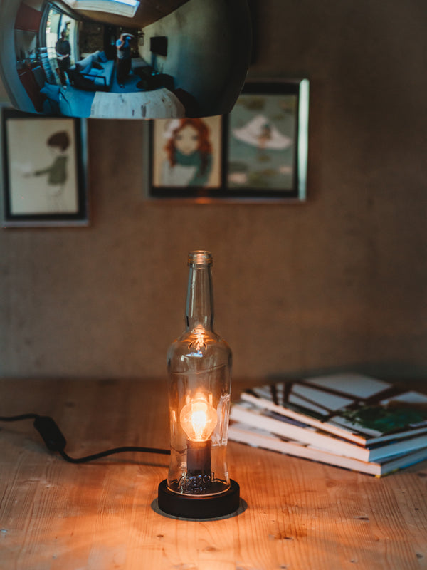 Aperitiv Tischleuchte 🍊 handgefertigt aus der 0,7l Aperol Flasche