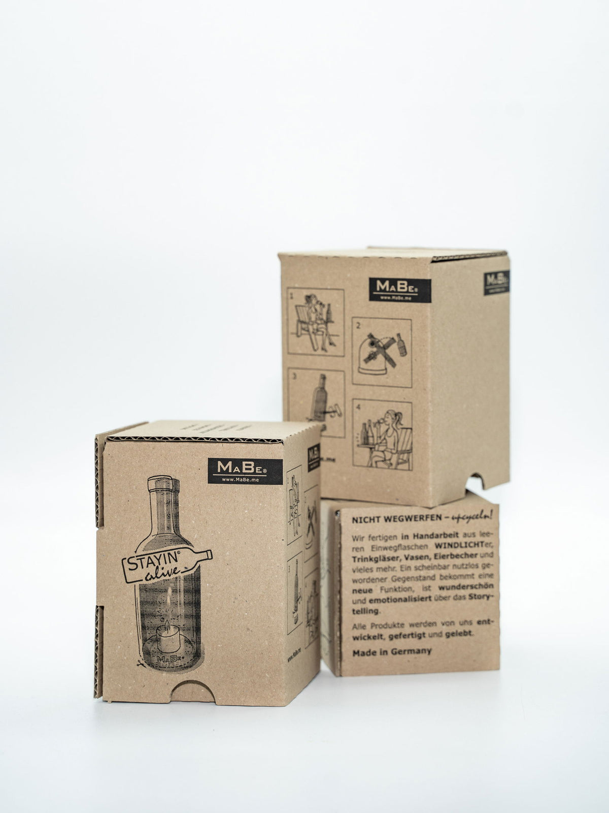 Das Geschenk für den Gin Liebhaber - Vase aus der Monkeys Flasche - MaBe®