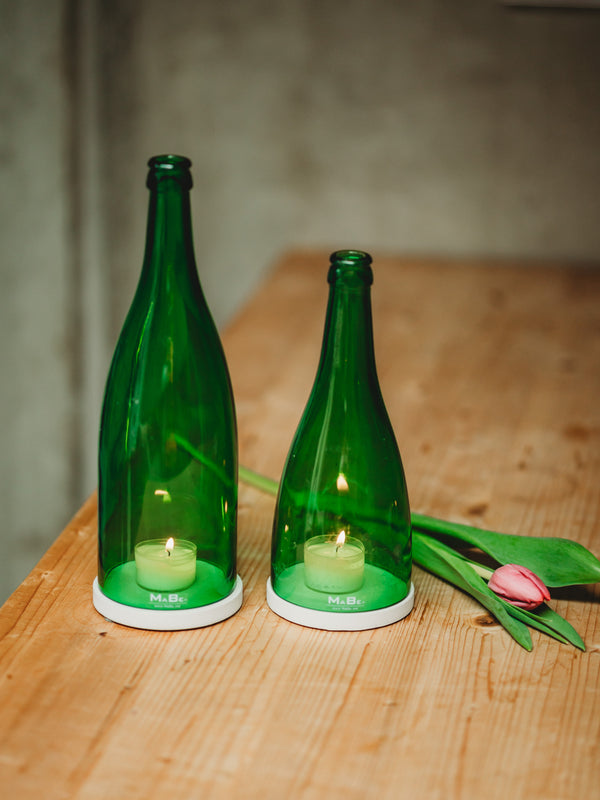 Windlicht  in Grün oder Braun 💚🤎 Mind. 50 Jahre alt - mit Storytelling