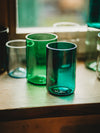 Trink Glas - Upcycling aus der dt. Weinflasche - witzig & ecofriendly - B2B