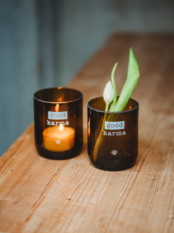 Geschenke Set - Glas und Seifenspender ✨ 🤎