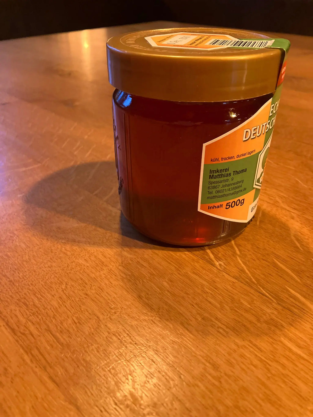 Edelkastanien Honig 🌰aus wunderschöner Lage am Weinberg - Imkerei Matthias Thoma