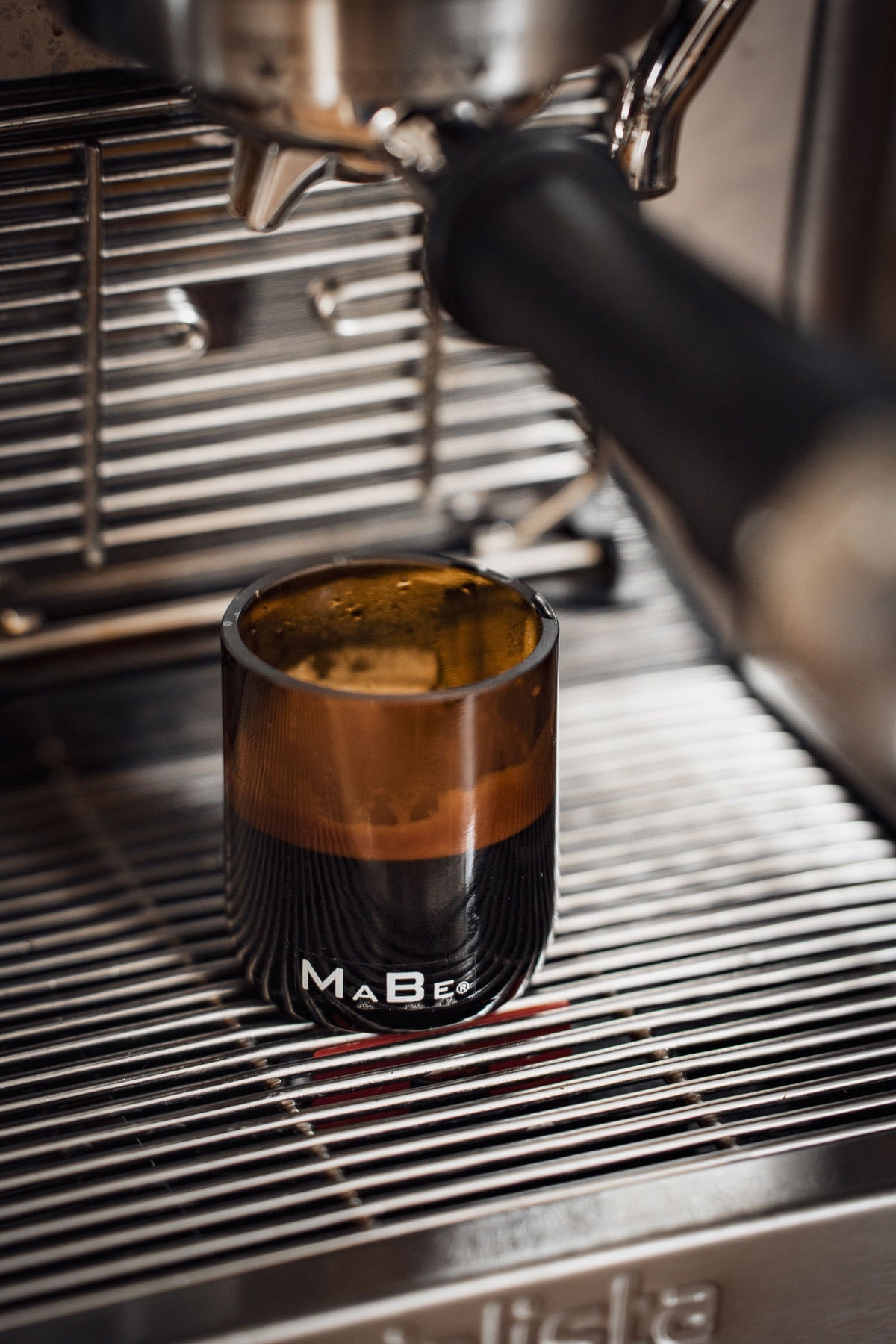 Espresso Glas in braun - witzige & nachhaltige Geschenkidee - MaBe®