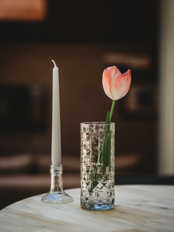 Vase mit wunderschönem Schliff 🌷 auch ohne Blume bereits ein Eycatcher