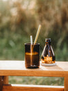 Witzig und klein, passt auf jeden Tisch 🍺 kleines Bier Licht - Windlicht