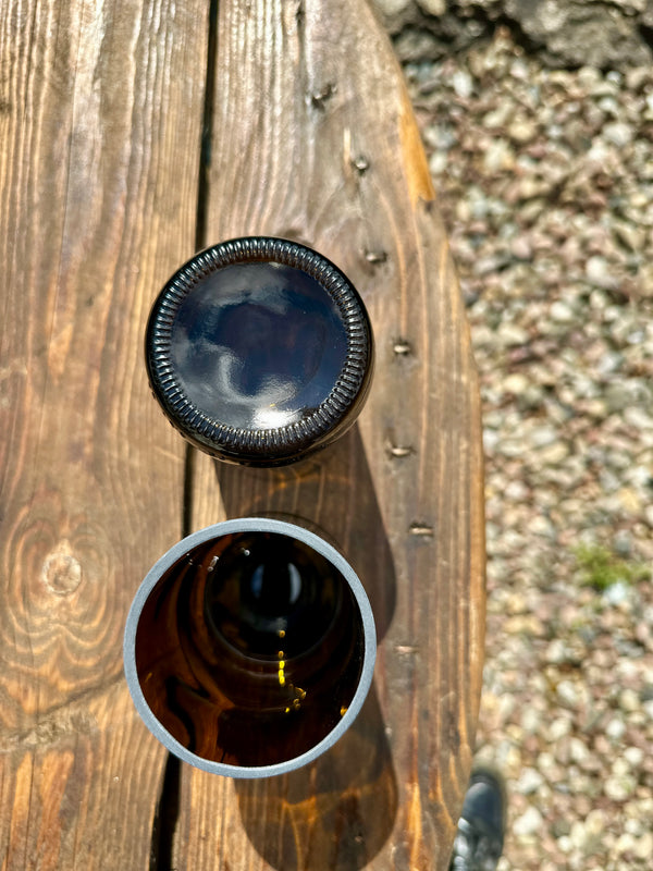 Bierglas 🍺  trink aus der Flasche - aber mit Stil - Upcycling aus der herkömmlichen 0,5l Bierflasche
