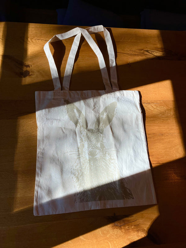 Frohstoff Baumwolltasche mit Hase - MaBe®