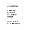 Geburtstagskarte - Postkarte von notthegirl aus HH - MaBe®