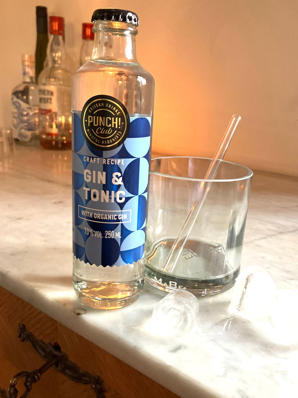 Geschenkidee für Gin Fans - Gin Tonic mit Upcycling Tumbler - MaBe®
