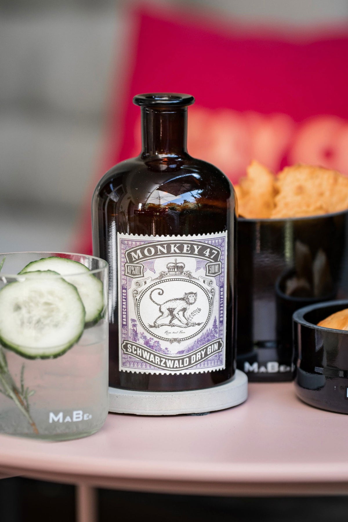 Windlicht aus der Monkeys Gin Flasche - MaBe®