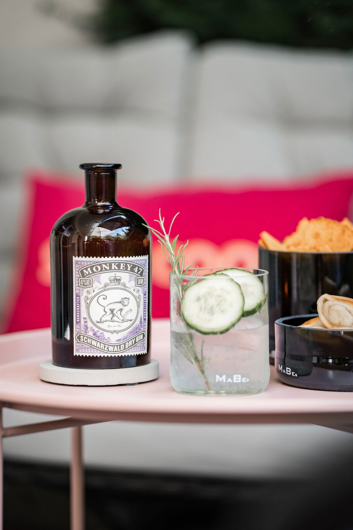 Windlicht aus der Monkeys Gin Flasche - MaBe®