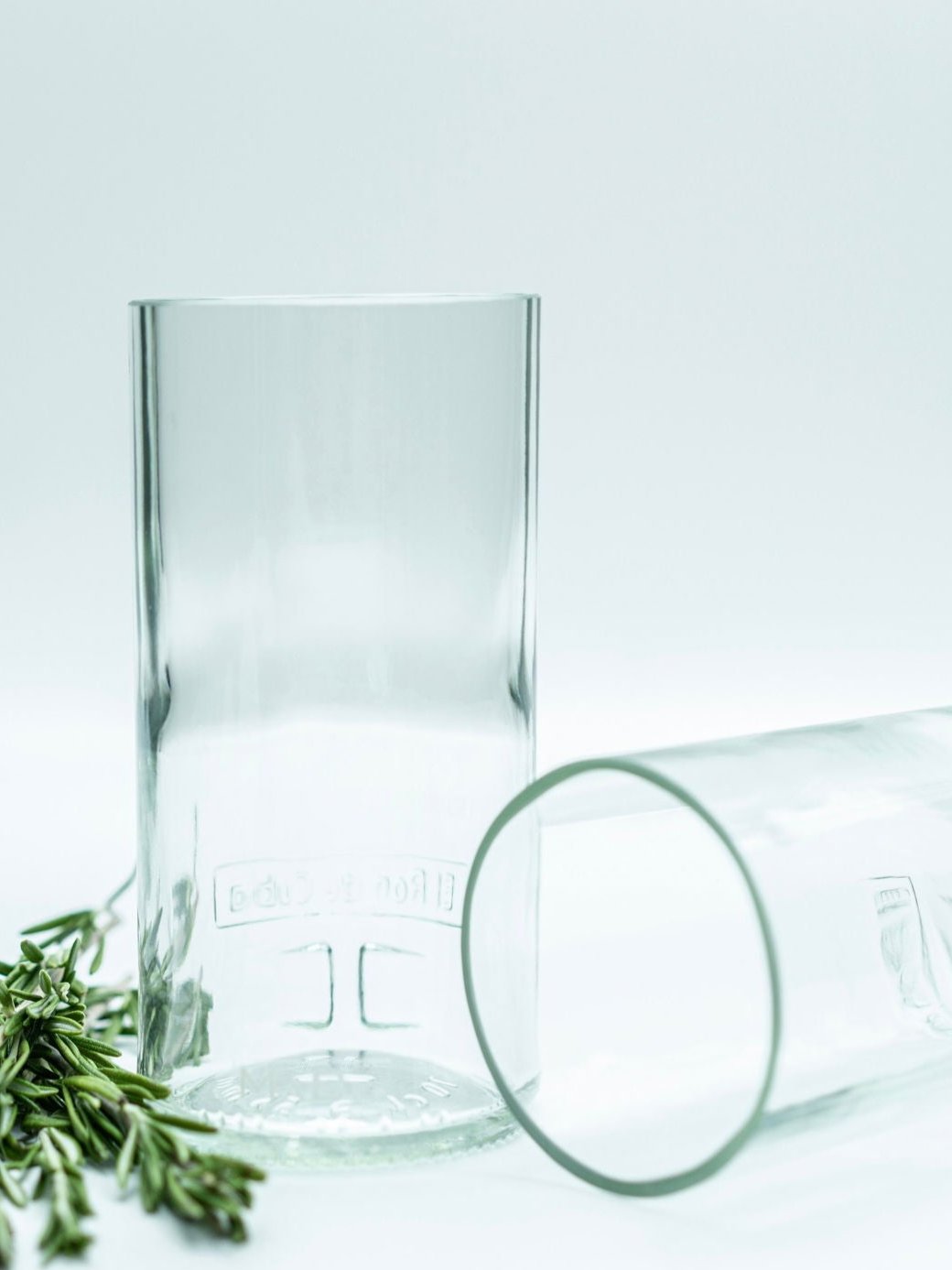 Trink Glas aus der Havanna Rumflasche - ron de cuba - witziges Geschenk - MaBe®