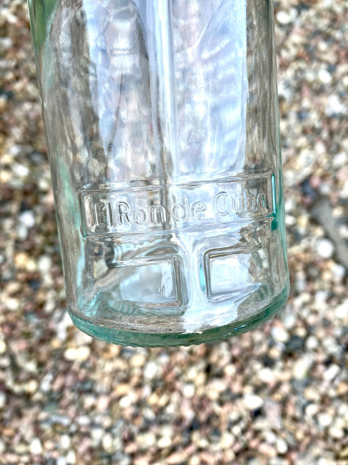 Trink Glas aus der Havanna Rumflasche - ron de cuba - witziges Geschenk - MaBe®