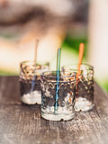 Glas aus der Weinflasche mit Struktur - einzigartig ✨wunderschön