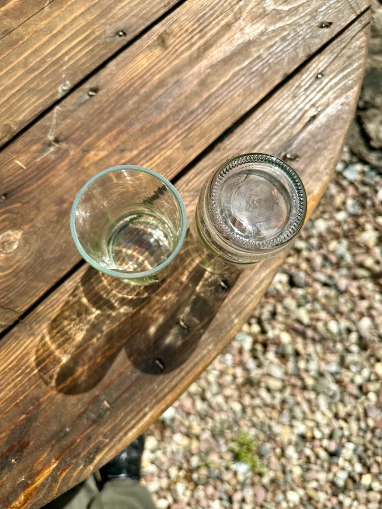 Glas mit Prägung - nicht nur für ein Bierchen - witzig & gesellschaftsfähig