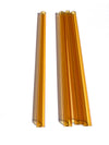 Glastrinkhalm 15cm hellorange - made in Germany - von Contento - MaBe®