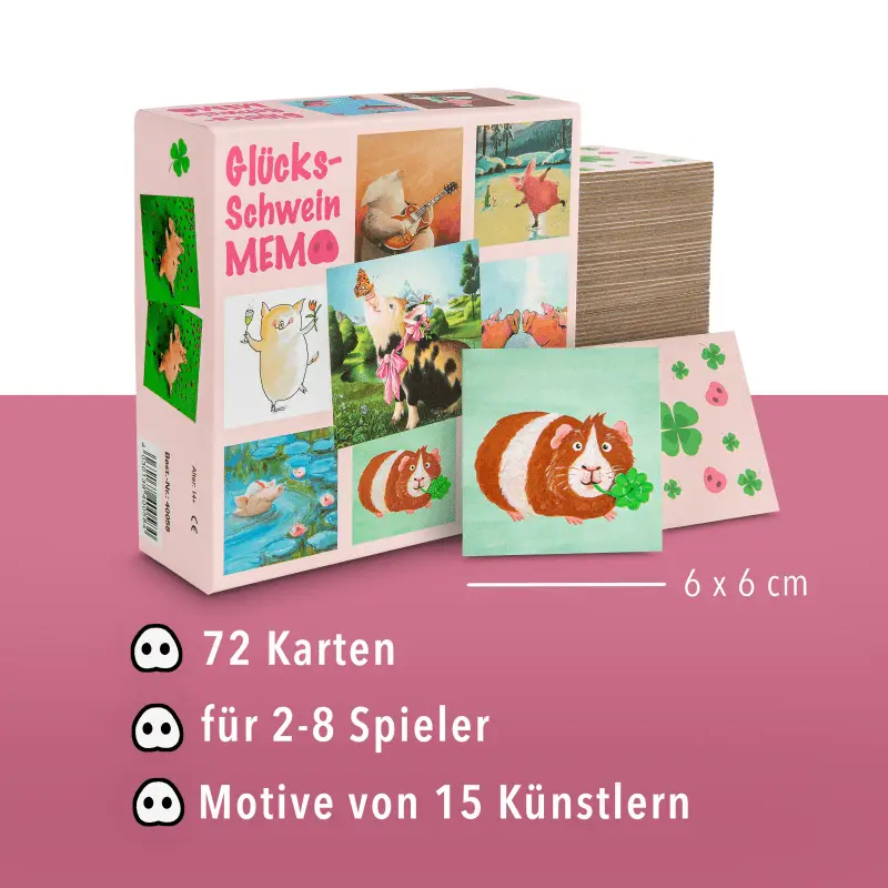 Glücks 🍀 Schwein 🐽 Gedächntnis Spiel von Inkognito