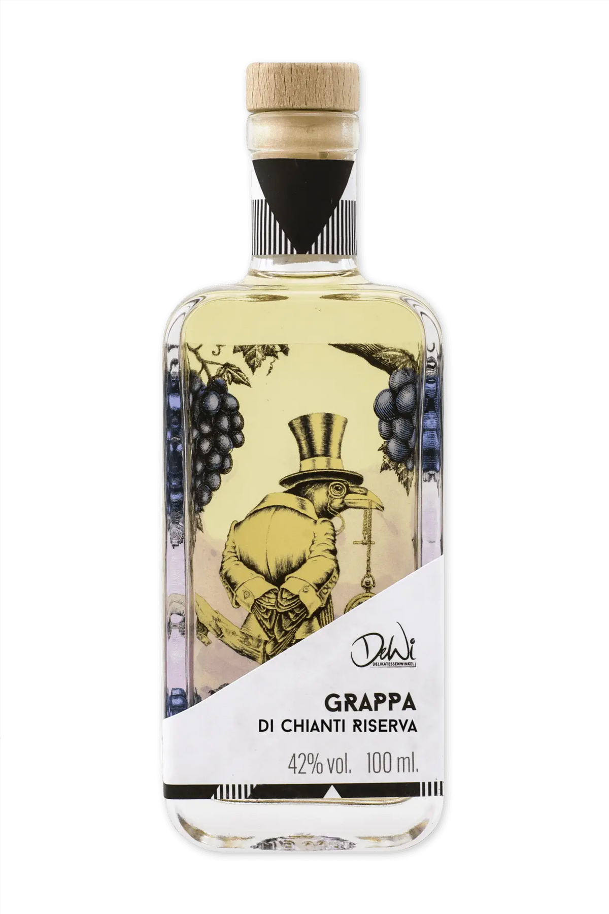 Grappa di Chianti Riserva - 42% vol. 100ml 🍇 von DeWi