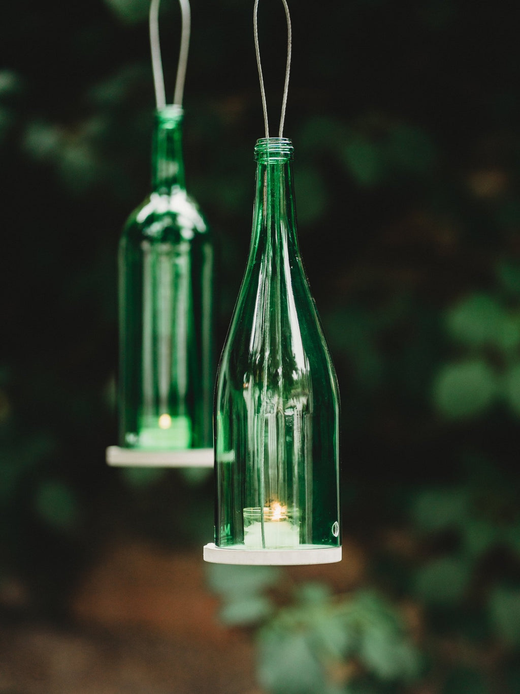 Hänge Windlicht - Burgunder Form - nachhaltig, witzig, grün - eco friendly
