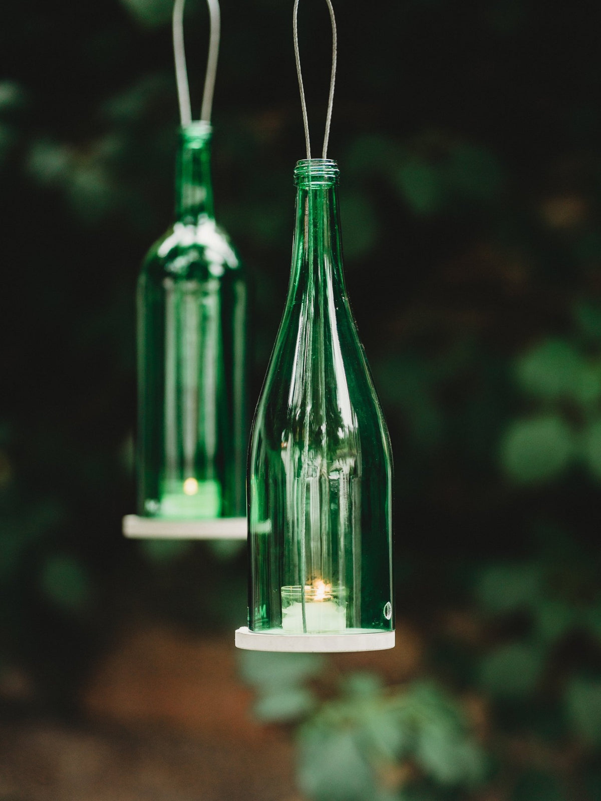 Hänge Windlicht - Burgunder Form - nachhaltig, witzig, grün - eco friendly