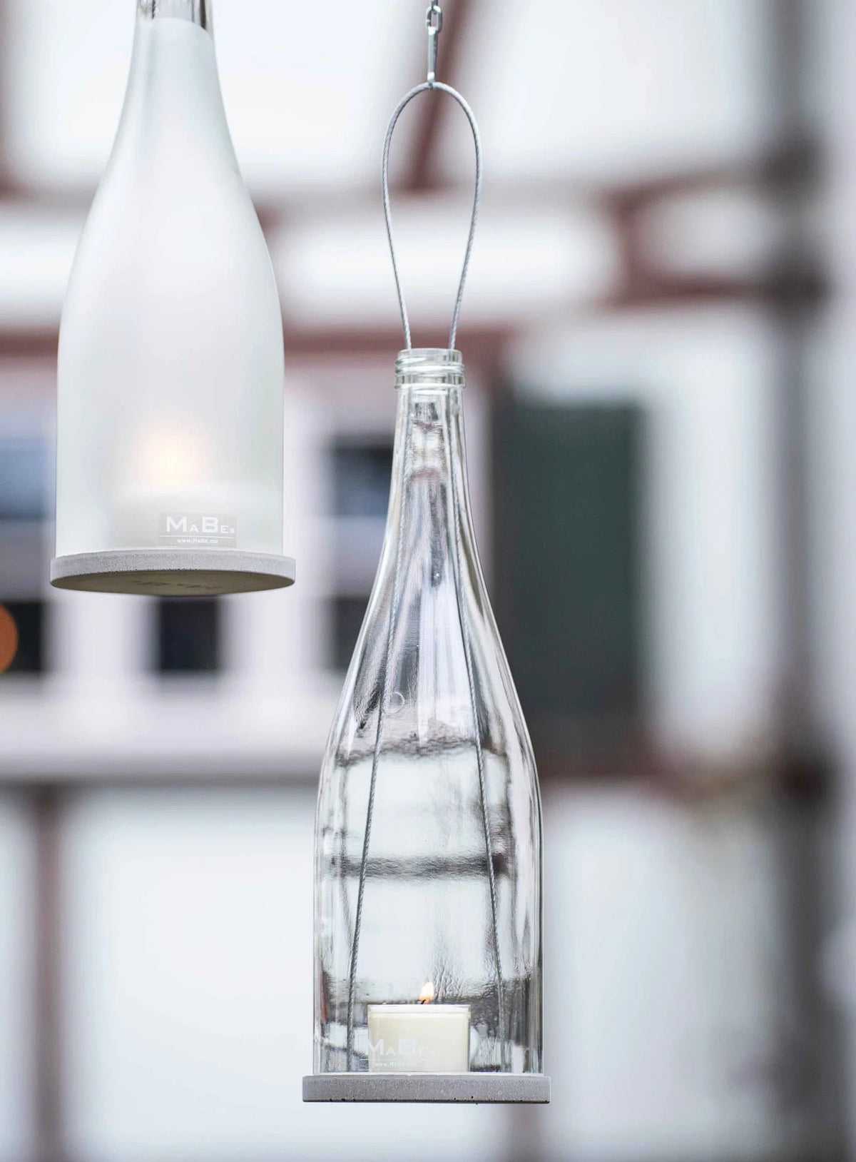 Hänge Windlicht - Burgunder Form - nachhaltig, witzig, grün - eco friendly