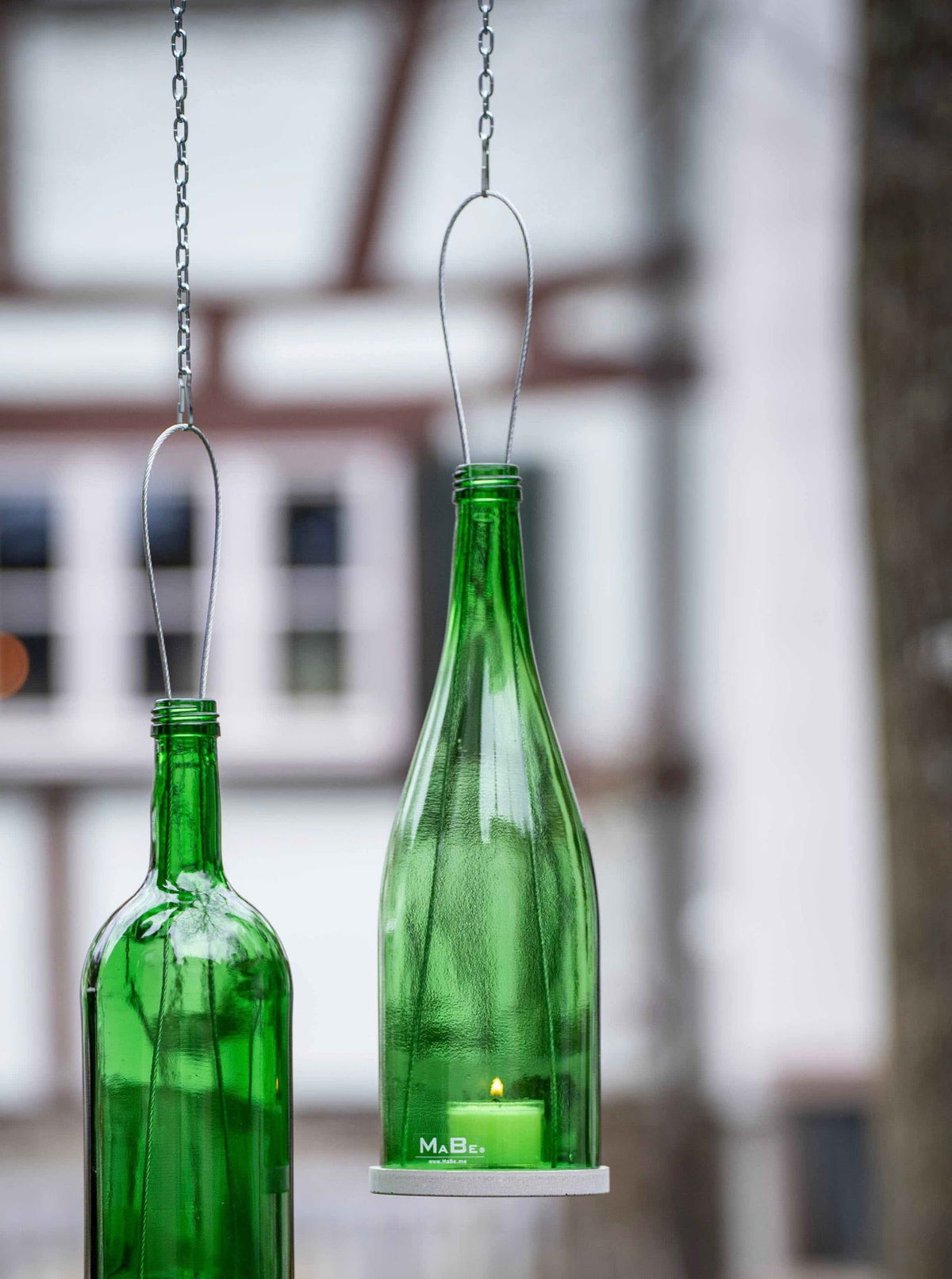 Hänge Windlicht - Burgunder Form - nachhaltig, witzig, grün - MaBe®
