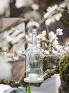 Hänge Windlicht 1,5 l Bordeaux Flasche in transparent - MaBe®