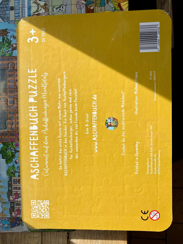 Aschaffenburg - Puzzle 🧩 für Kinder von Aschaffenbuch 🖌️ Illustration Michael Franz