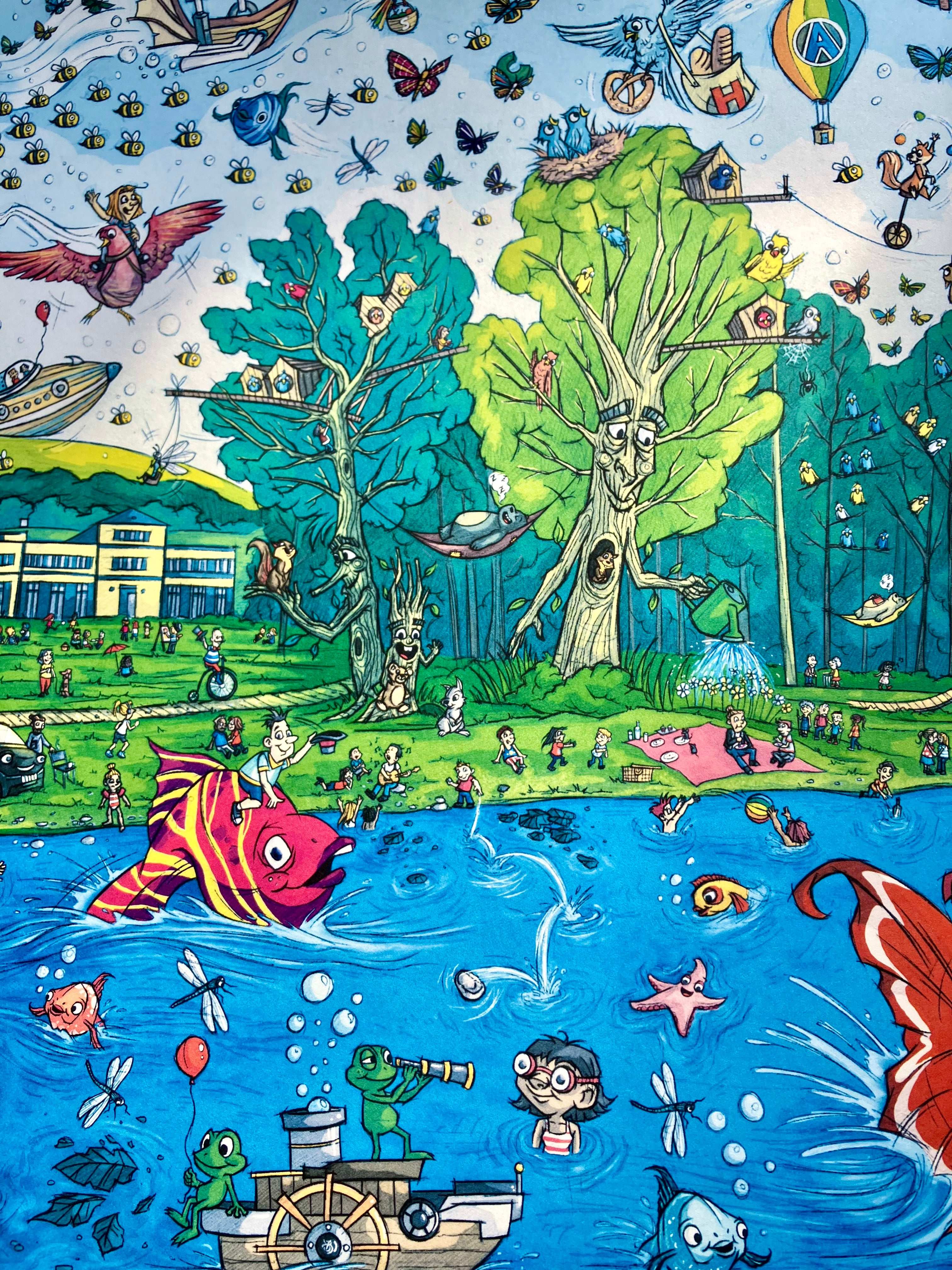 Aschaffenbuch Wimmelbuch ✨ von Aschaffenburgern für Aschaffenburger