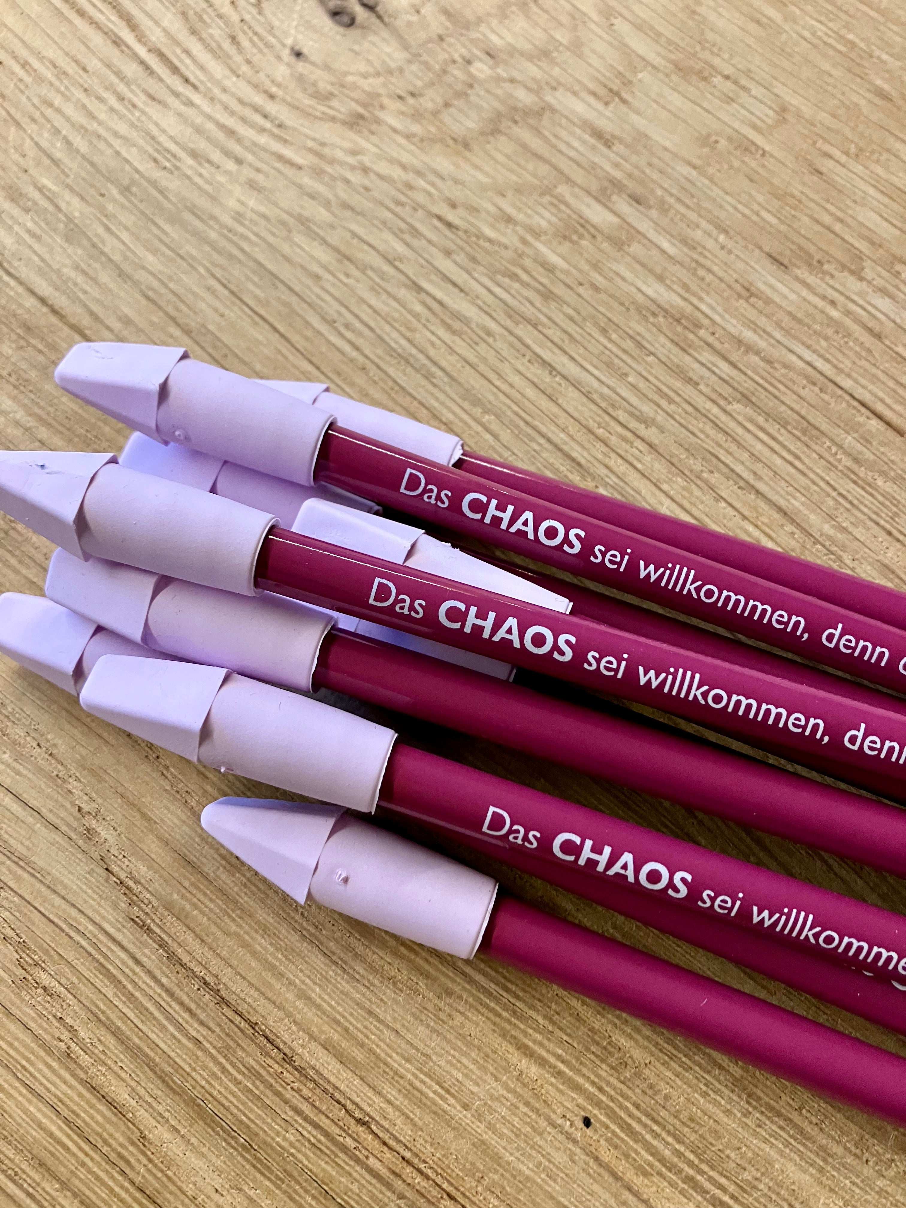 Bleistift mit Zitat von Karl Kraus - 