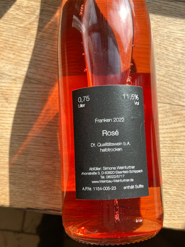 Rosé aus Franken - Weinbau Weinfurtner