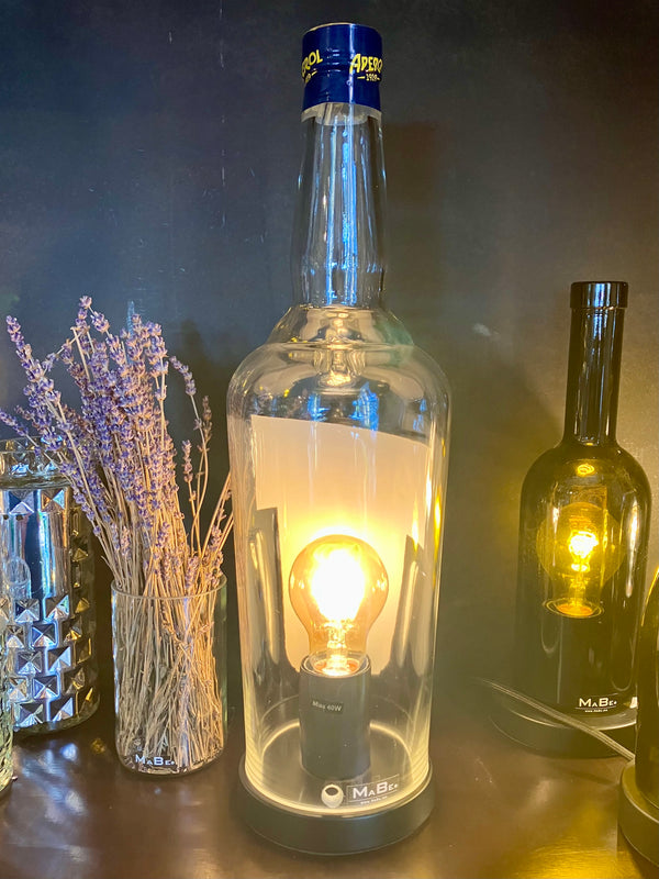 UNIKAT  ✨ Aperol 3 Liter Upcycling Leuchte 🍊 Wahnsinns Ding