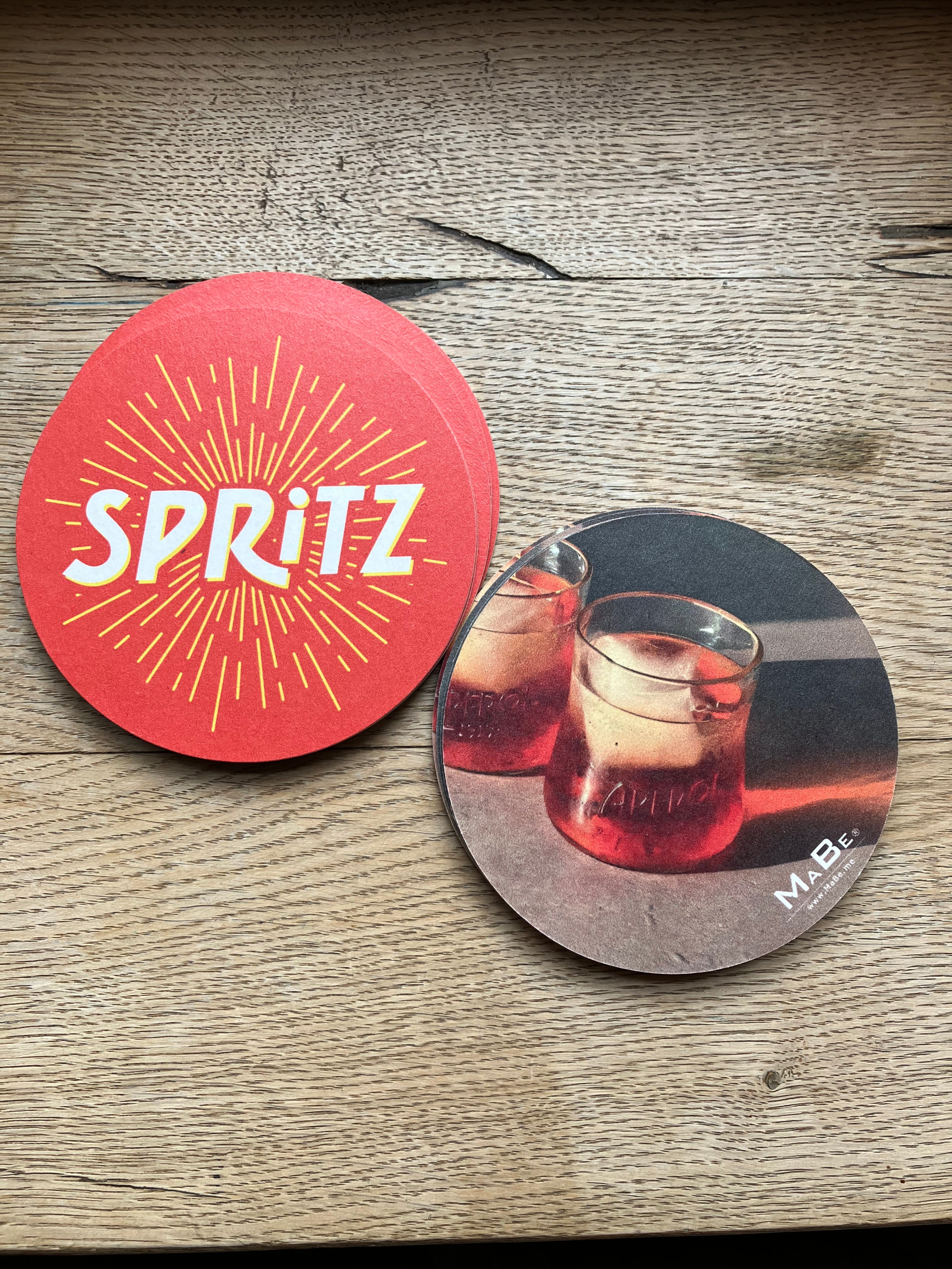 Spritz Untersetzer 🧡🍊- egal ob Aperol, Sarti ✨oder sonstwas