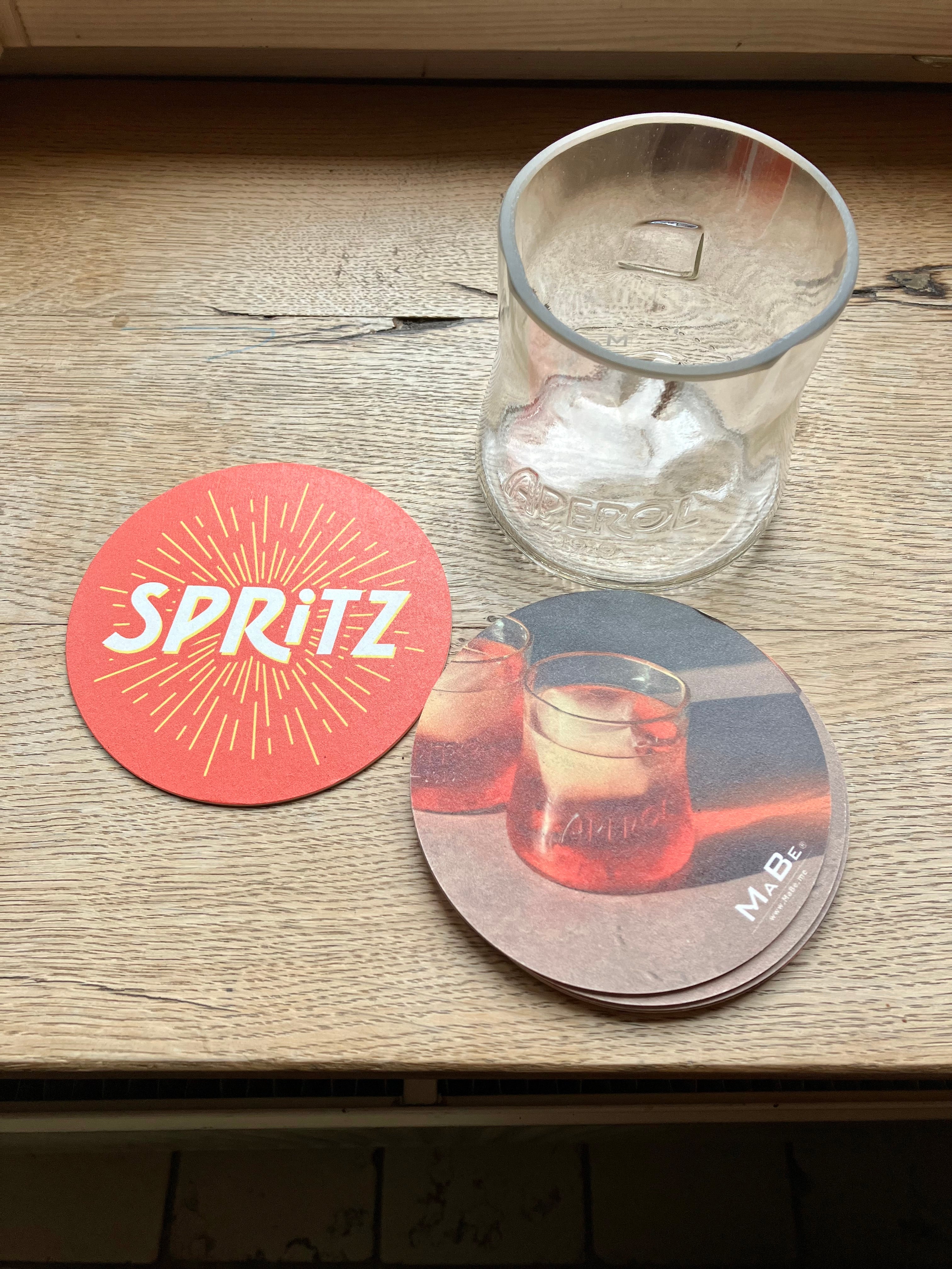 Spritz Untersetzer 🧡🍊- egal ob Aperol, Sarti ✨oder sonstwas
