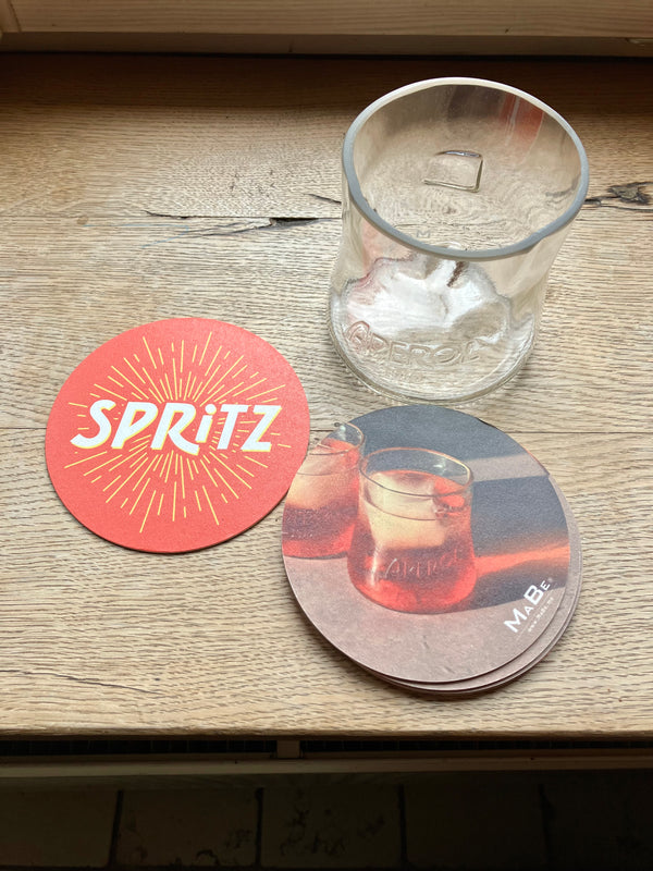 Spritz Untersetzer 🧡🍊- egal ob Aperol, Sarti ✨oder sonstwas
