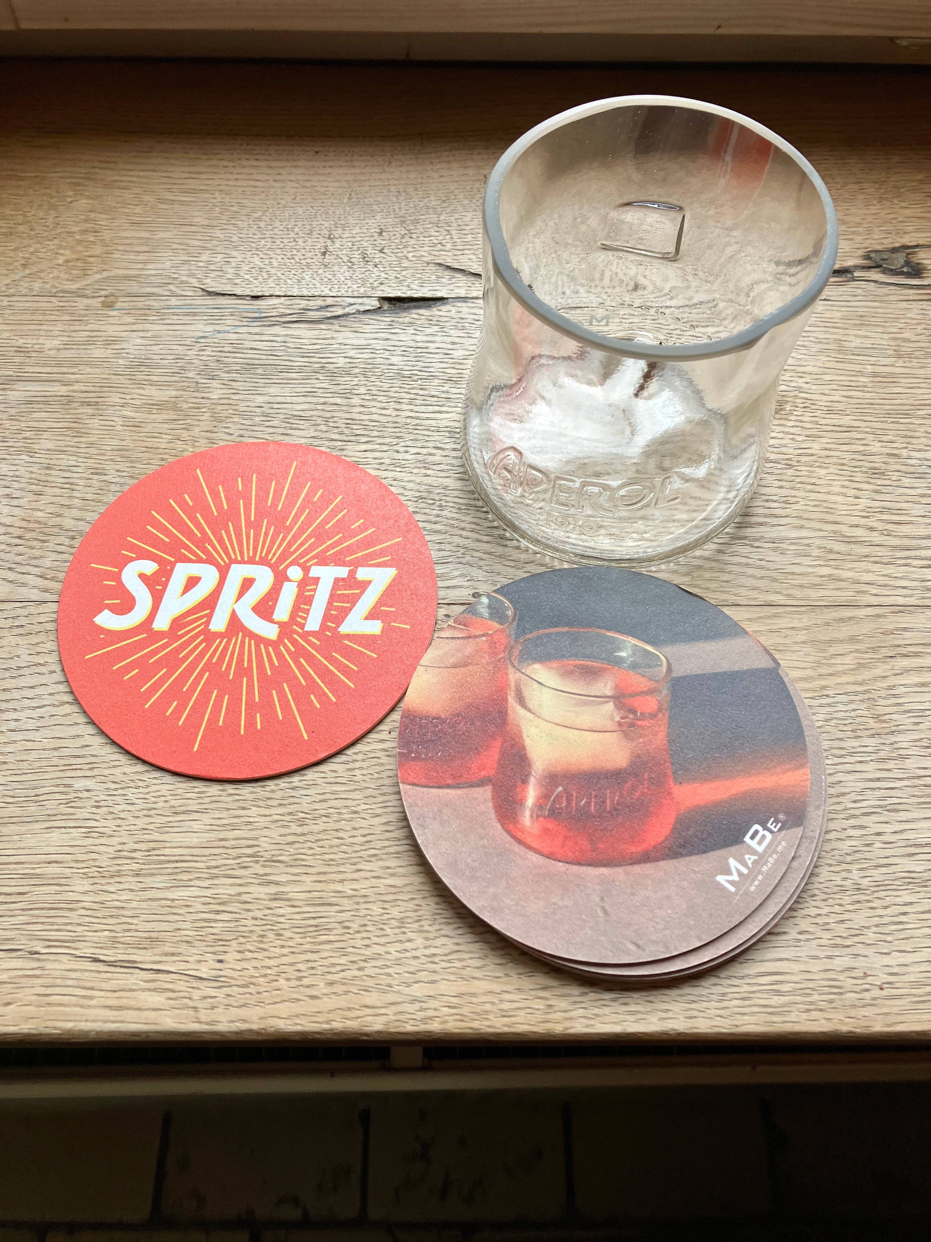 Spritz Untersetzer 🧡🍊- egal ob Aperol, Sarti ✨oder sonstwas