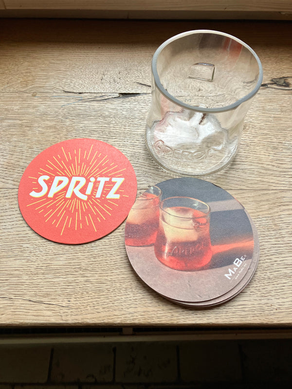 Spritz Untersetzer 🧡🍊- egal ob Aperol, Sarti ✨oder sonstwas