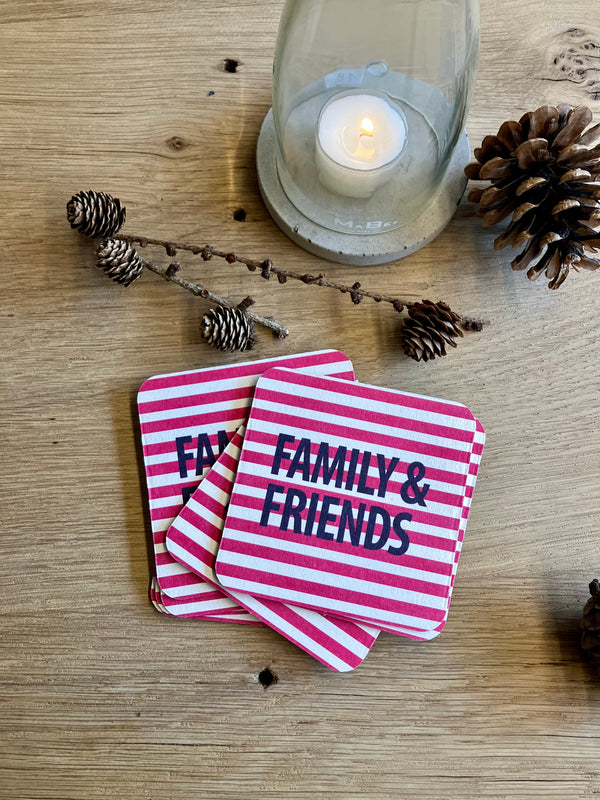 Bunte 🩷💚💙 witzige Weihnachts- 🌲 X-Mas  Untersetzer