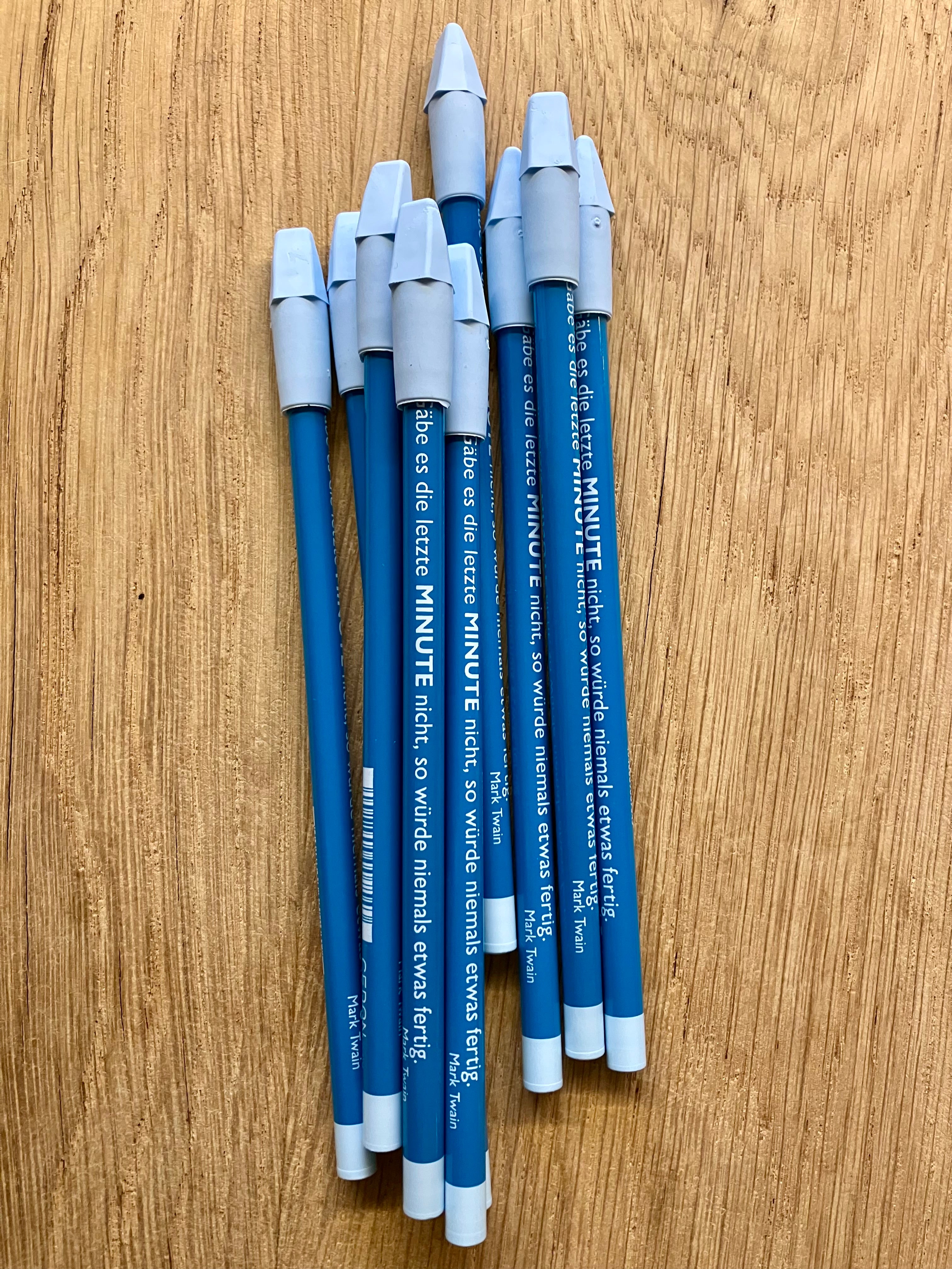 Bleistift mit Zitat von Mark Twain - 