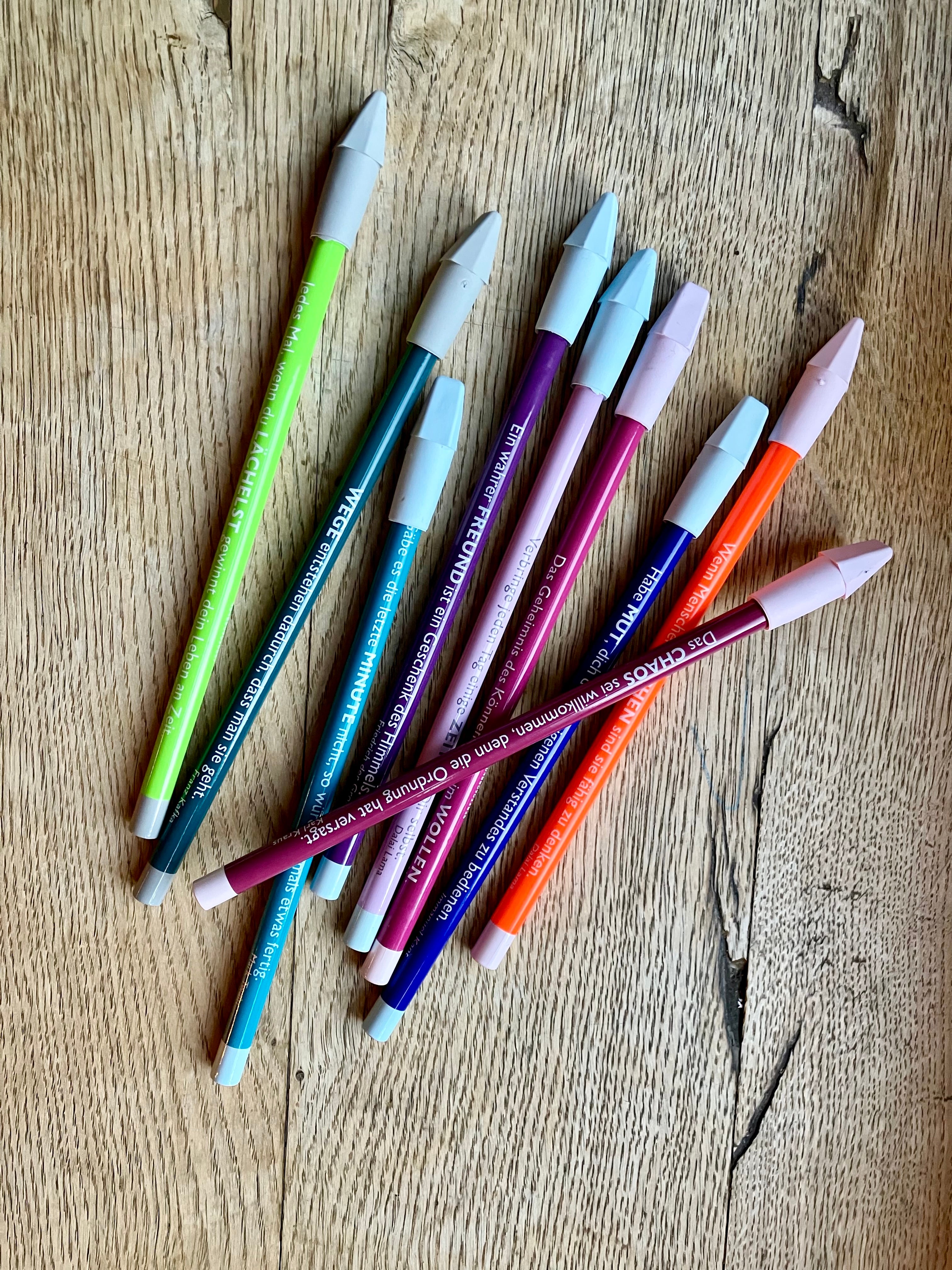 Bleistift mit Zitat von Mark Twain - 