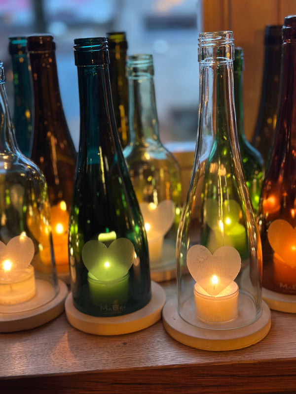 Herziges kleines Windlicht ❤️ für deine Herzensmenschen 💛 ein herzlicher Gruß