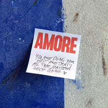 AMORE weiß/rot - Sticky Notes  - NAVUCKO
