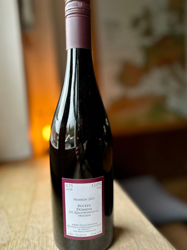 Rücker Domina aus Franken - Weinbau Weinfurtner aus Elsenfeld